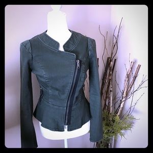 Free People brand peplum Moro jacket